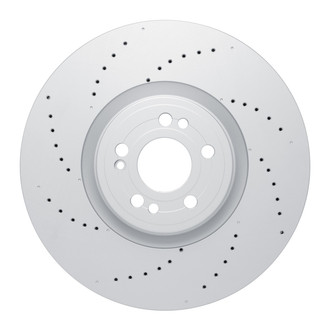 R1 Concepts® - Drilled 1-Piece Front Brake Rotor