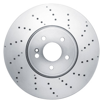 R1 Concepts® - Drilled 1-Piece Front Brake Rotor