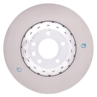 R1 Concepts® - Carbon GEOMET™ Plain 1-Piece Front Driver Side Brake Rotor