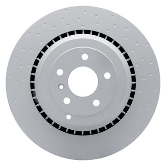 R1 Concepts® - Carbon GEOMET™ Dimpled 1-Piece Rear Brake Rotor