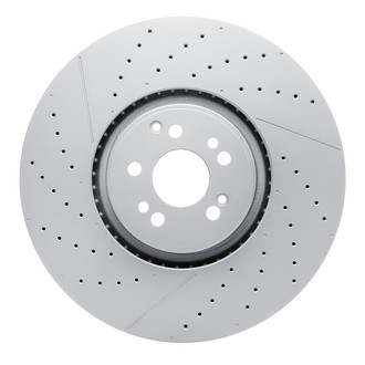 R1 Concepts® - GeoSpec™ Drilled and Slotted 1-Piece Front Brake Rotor