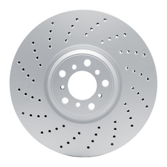 R1 Concepts® - GeoSpec™ Drilled 1-Piece Front Driver Side Brake Rotor