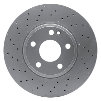 R1 Concepts® - GeoSpec™ Drilled 1-Piece Front Brake Rotor