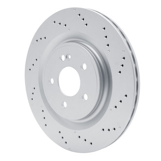 R1 Concepts® - GeoSpec™ Drilled 1-Piece Rear Brake Rotor