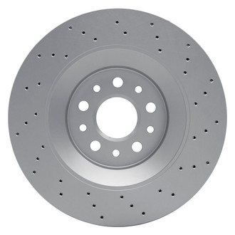 R1 Concepts® - GeoSpec™ Drilled 1-Piece Rear Brake Rotor