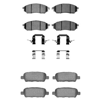 R1 Concepts® - Performance Sport Low Metallic Front and Rear Brake Pad Set