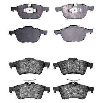 R1 Concepts® - Performance Sport Low Metallic Front and Rear Brake Pad Set