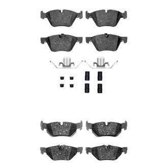R1 Concepts® - Performance Sport Low Metallic Front and Rear Brake Pad Set