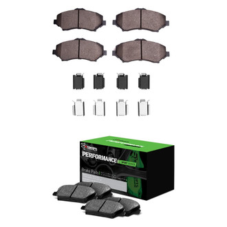 R1 Concepts® - Performance Sport Low Metallic Front and Rear Brake Pad Set