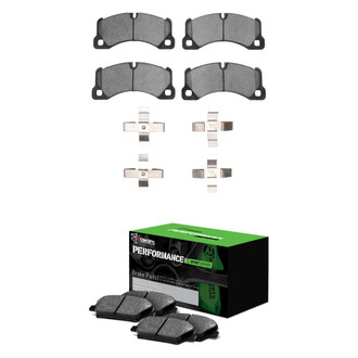 R1 Concepts® - Performance Sport Low Metallic Front and Rear Brake Pad Set