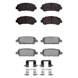 R1 Concepts® - Performance Sport Low Metallic Front and Rear Brake Pad Set