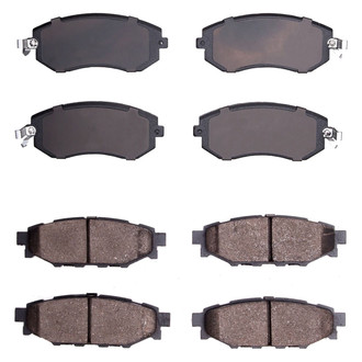 R1 Concepts® - Performance Sport Low Metallic Front and Rear Brake Pad Set