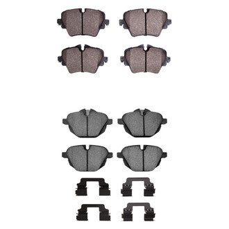 R1 Concepts® - Performance Sport Low Metallic Front and Rear Brake Pad Set