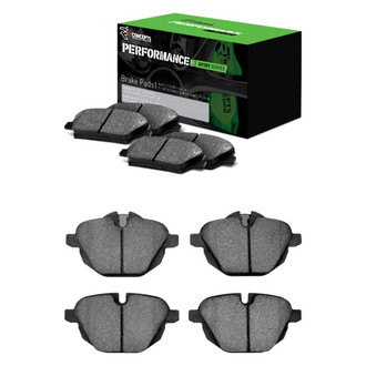 R1 Concepts® - Performance Sport Low Metallic Front and Rear Brake Pad Set