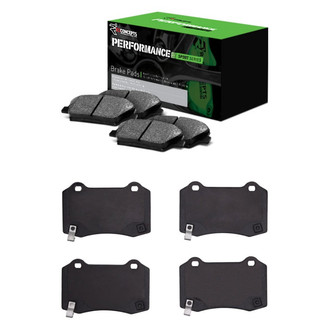 R1 Concepts® - Performance Sport Low Metallic Front and Rear Brake Pad Set
