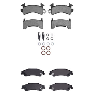 R1 Concepts® - Ceramic Front and Rear Brake Pad Set