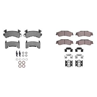 R1 Concepts® - Ceramic Front and Rear Brake Pad Set