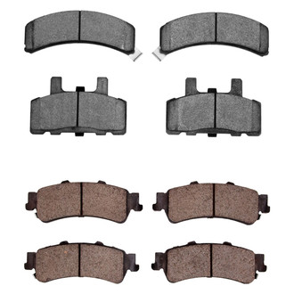 R1 Concepts® - Ceramic Front and Rear Brake Pad Set