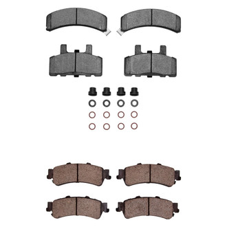 R1 Concepts® - Ceramic Front and Rear Brake Pad Set