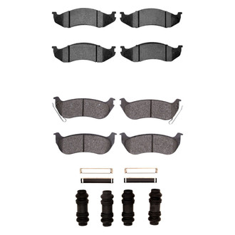 R1 Concepts® - Ceramic Front and Rear Brake Pad Set