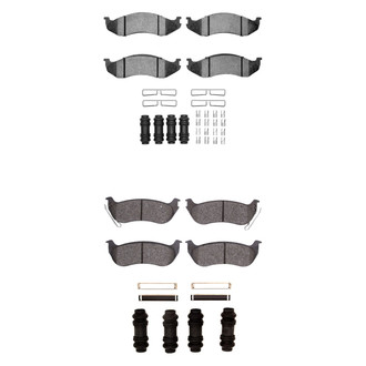 R1 Concepts® - Ceramic Front and Rear Brake Pad Set