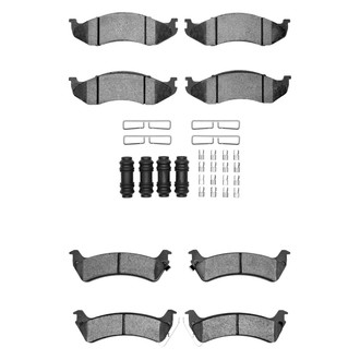 R1 Concepts® - Ceramic Front and Rear Brake Pad Set