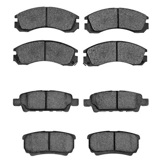 R1 Concepts® - Ceramic Front and Rear Brake Pad Set