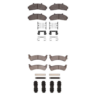 R1 Concepts® - Ceramic Front and Rear Brake Pad Set