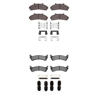 R1 Concepts® - Ceramic Front and Rear Brake Pad Set