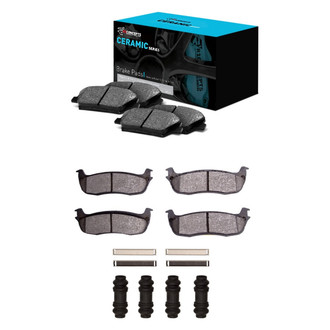 R1 Concepts® - Ceramic Front and Rear Brake Pad Set