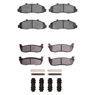 R1 Concepts® - Ceramic Front and Rear Brake Pad Set