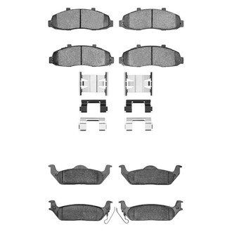 R1 Concepts® - Ceramic Front and Rear Brake Pad Set