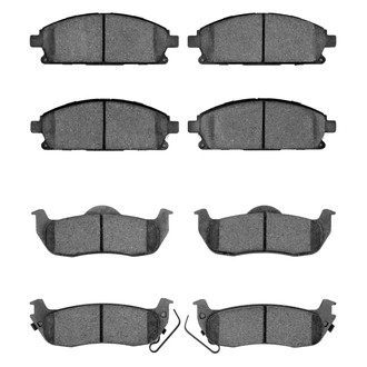 R1 Concepts® - Ceramic Front and Rear Brake Pad Set