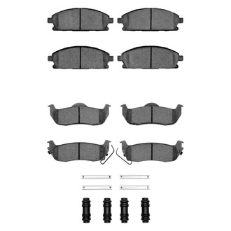 R1 Concepts® - Ceramic Front and Rear Brake Pad Set