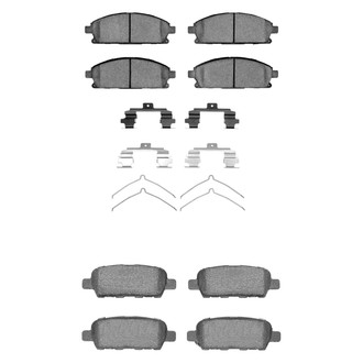 R1 Concepts® - Ceramic Front and Rear Brake Pad Set
