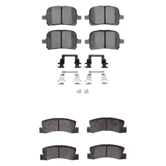 R1 Concepts® - Ceramic Front and Rear Brake Pad Set