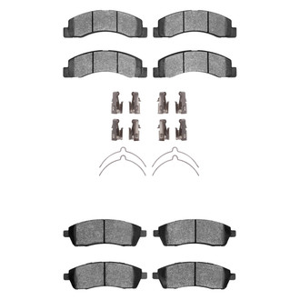 R1 Concepts® - Ceramic Front and Rear Brake Pad Set