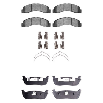 R1 Concepts® - Ceramic Front and Rear Brake Pad Set