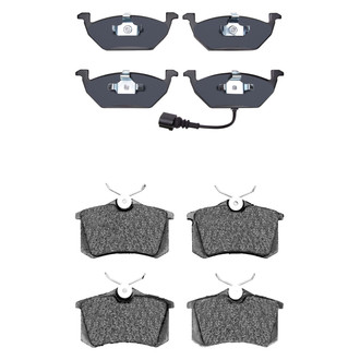 R1 Concepts® - Ceramic Front and Rear Brake Pad Set