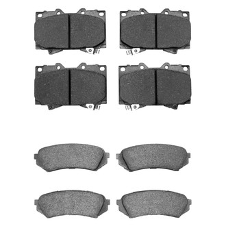 R1 Concepts® - Ceramic Front and Rear Brake Pad Set