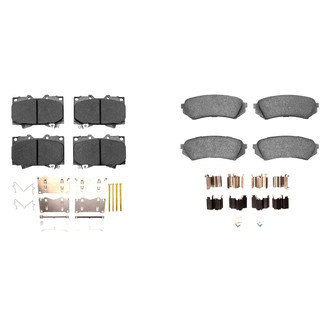 R1 Concepts® - Ceramic Front and Rear Brake Pad Set