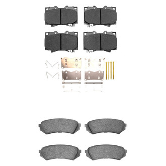 R1 Concepts® - Ceramic Front and Rear Brake Pad Set