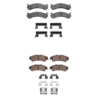 R1 Concepts® - Ceramic Front and Rear Brake Pad Set