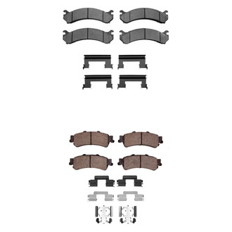 R1 Concepts® - Ceramic Front and Rear Brake Pad Set