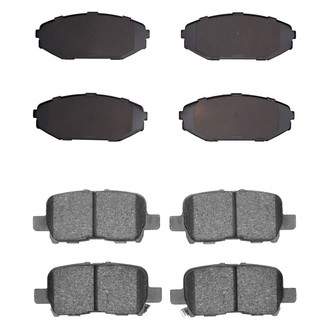 R1 Concepts® - Ceramic Front and Rear Brake Pad Set