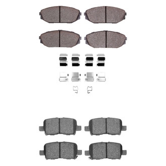 R1 Concepts® - Ceramic Front and Rear Brake Pad Set