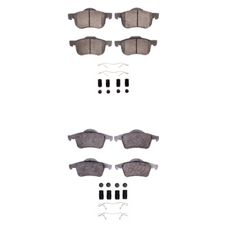 R1 Concepts® - Ceramic Front and Rear Brake Pad Set