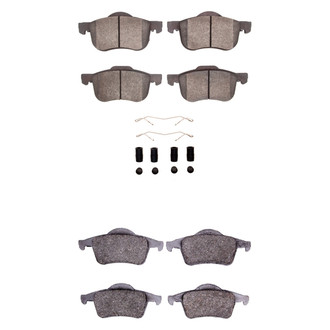 R1 Concepts® - Ceramic Front and Rear Brake Pad Set