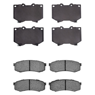 R1 Concepts® - Ceramic Front and Rear Brake Pad Set