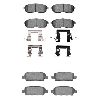 R1 Concepts® - Ceramic Front and Rear Brake Pad Set